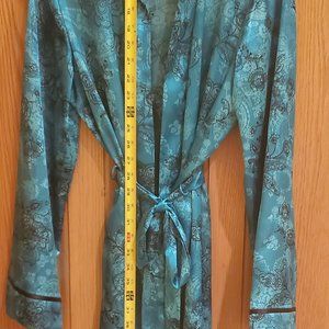 Linea Donatella Printed Wrap Robe-NEW